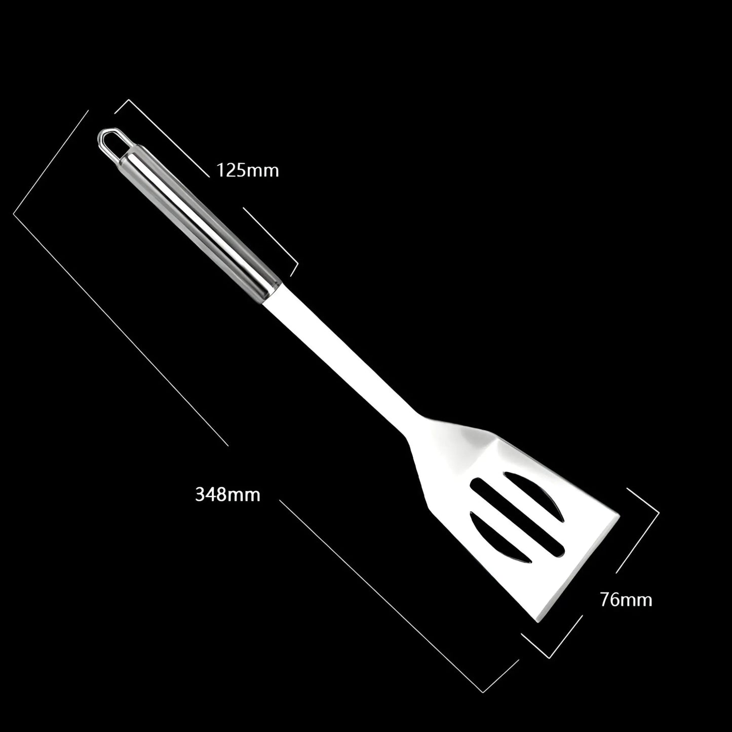 Grill Tool Set Stainless Steel Non-Slip Handles Carrying Bag