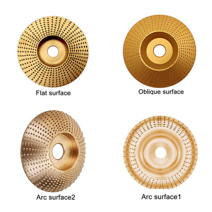 Grinding Disc Set Hardened Carbon Steel 4-Piece