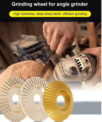Grinding Disc Set Hardened Carbon Steel 4-Piece