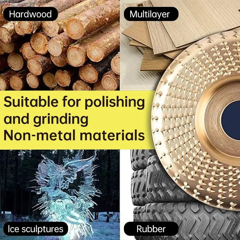 Grinding Wheel Set Tungsten Carbide Tips 3-Piece