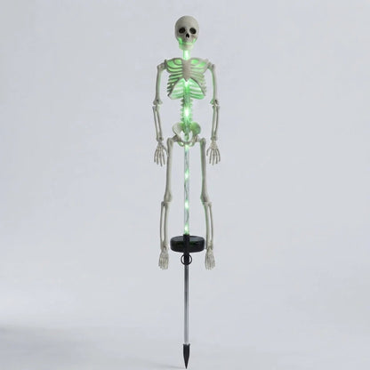 Ground Spike Light Solar-Powered Skeleton 8 Color Modes