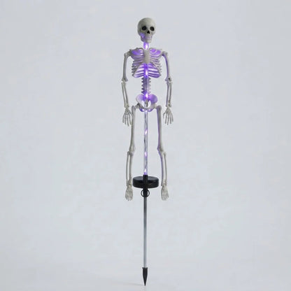 Ground Spike Light Solar-Powered Skeleton 8 Color Modes