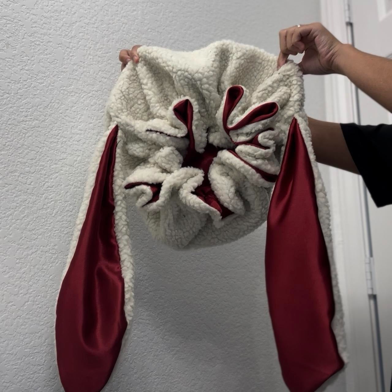 Hair Bonnet Satin-Lined Plush Full Coverage