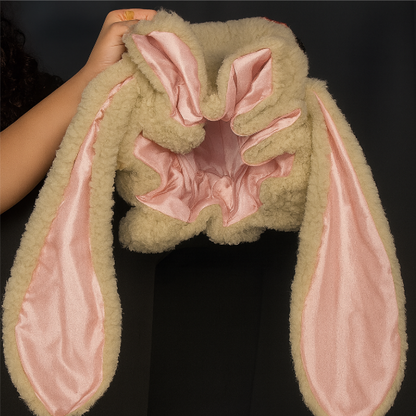 Hair Bonnet Satin-Lined Plush Full Coverage
