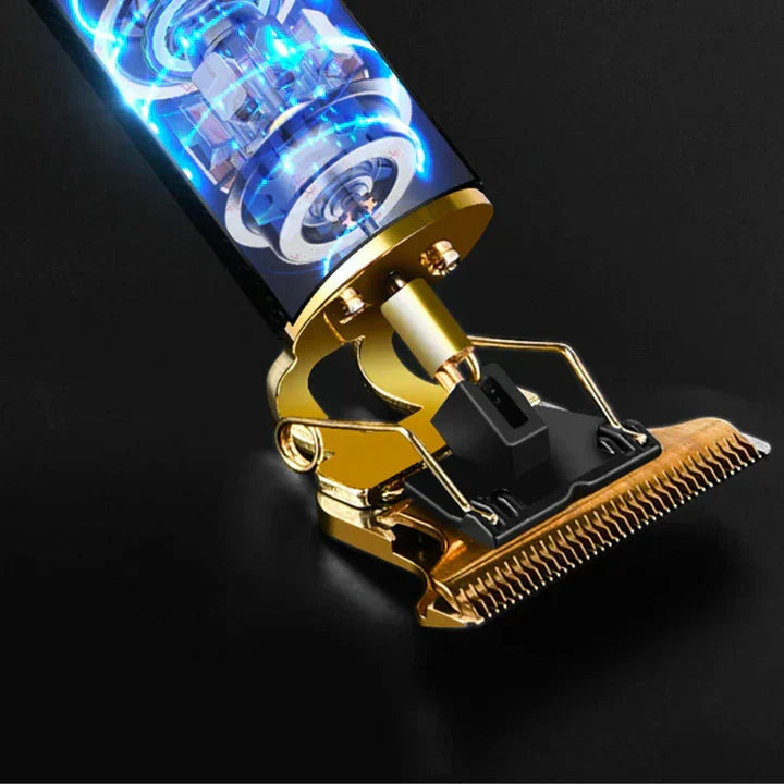 Hair Clipper Carbon Steel Blades Long Battery Life