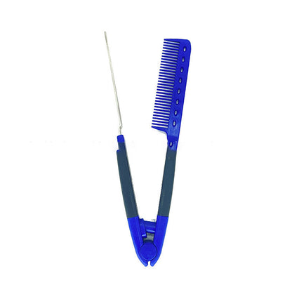Hair Styling Comb V-Shaped Detangling Heat-Protective Grip