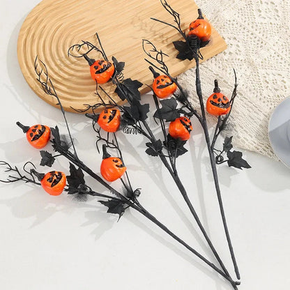 Halloween Branch Flexible & Reusable Lightweight Foam Pumpkins