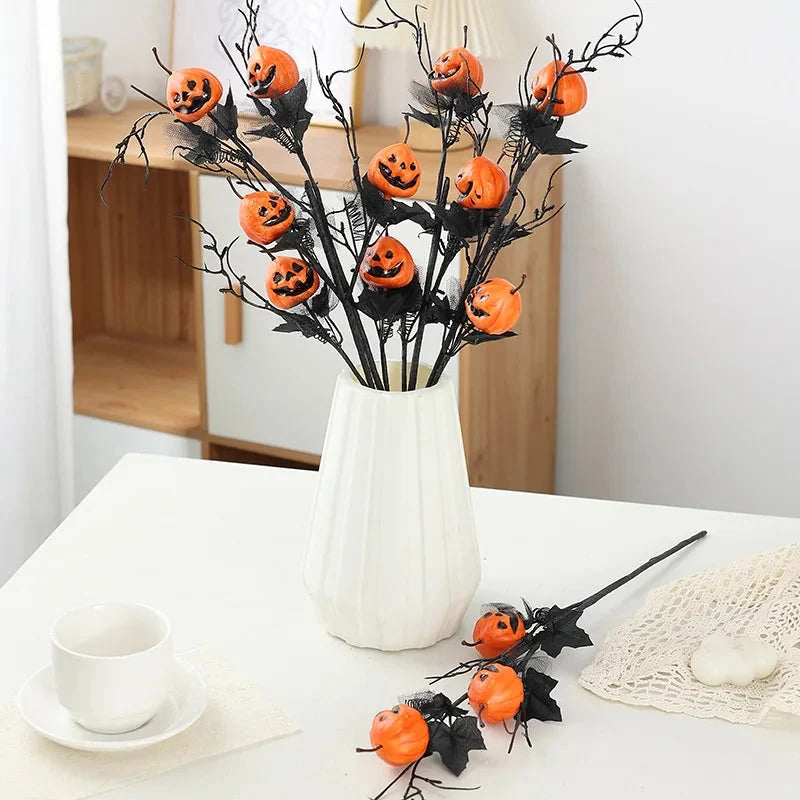 Halloween Branch Flexible & Reusable Lightweight Foam Pumpkins