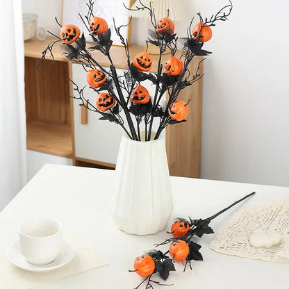 Halloween Branch Flexible & Reusable Lightweight Foam Pumpkins