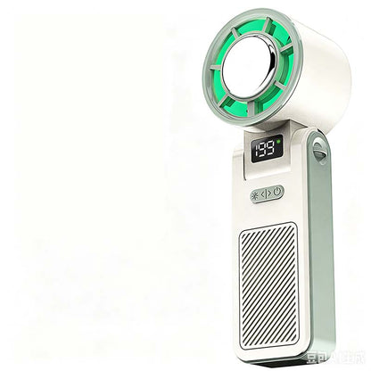 Hand Fan Foldable 3-In-1 Semiconductor Cooling