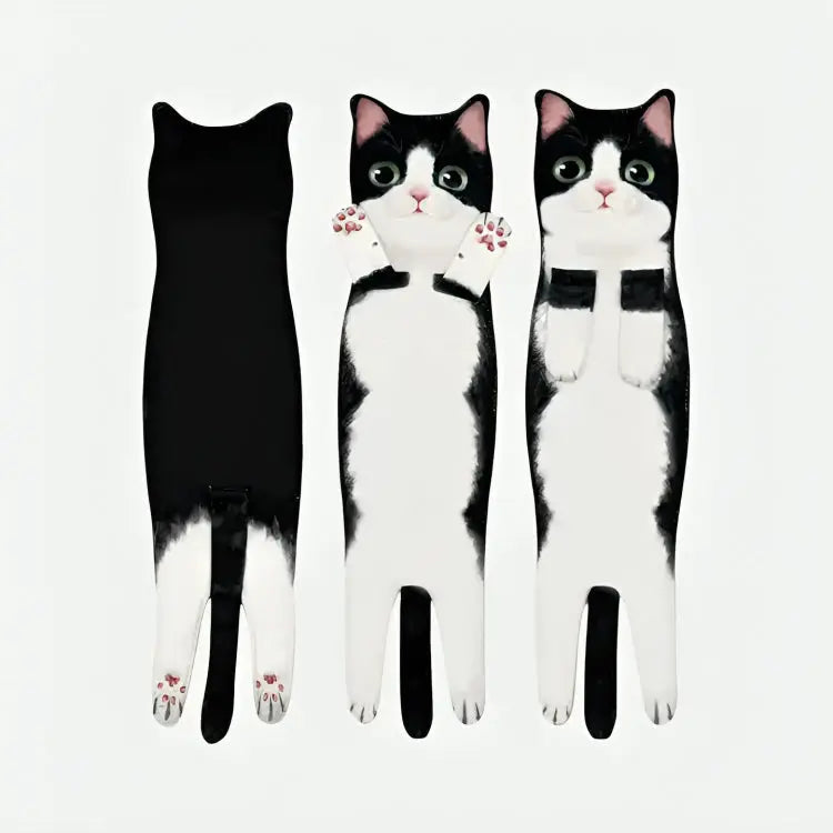 Hand Towel Cat Print Microfiber Quick-Drying