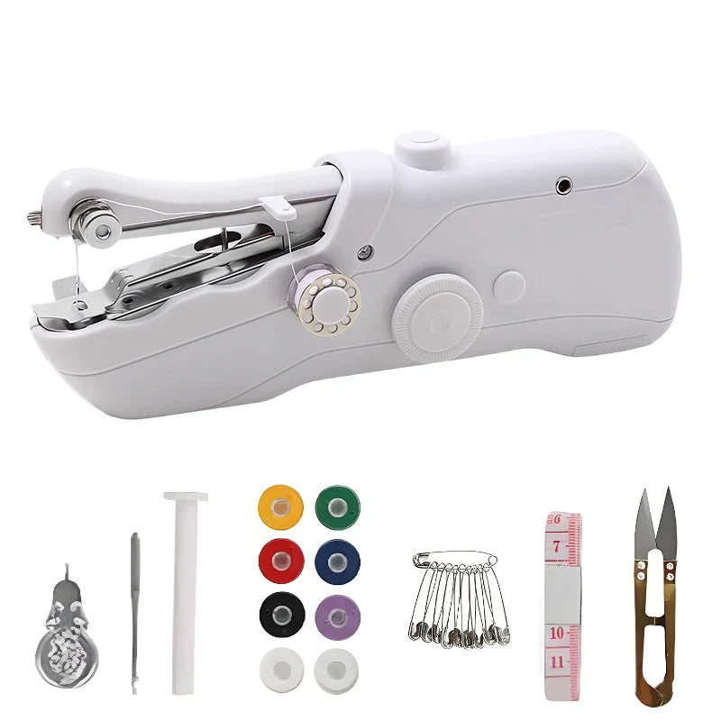 Handheld Sewing Machine Portable Three-Speed & Threading Aid