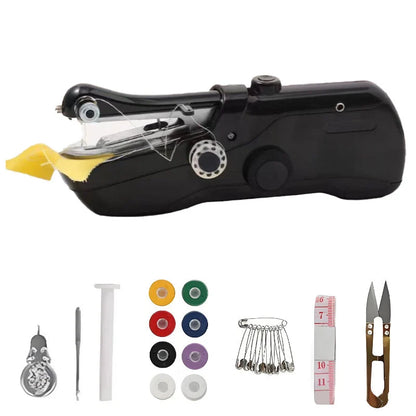 Handheld Sewing Machine Portable Three-Speed & Threading Aid