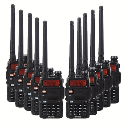 Handheld Two-Way Radio Dual-Band VHF/UHF 60-Hour Standby