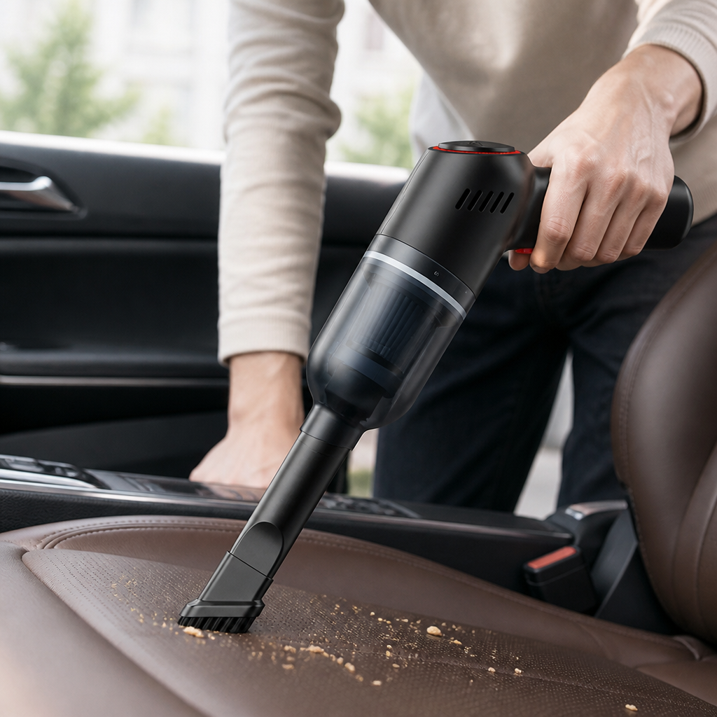 Handheld Vacuum 8000Pa Copper Motor Washable Filter
