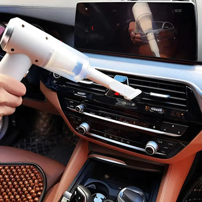 Handheld Vacuum Cordless USB Rechargeable Powerful Suction & LED Light
