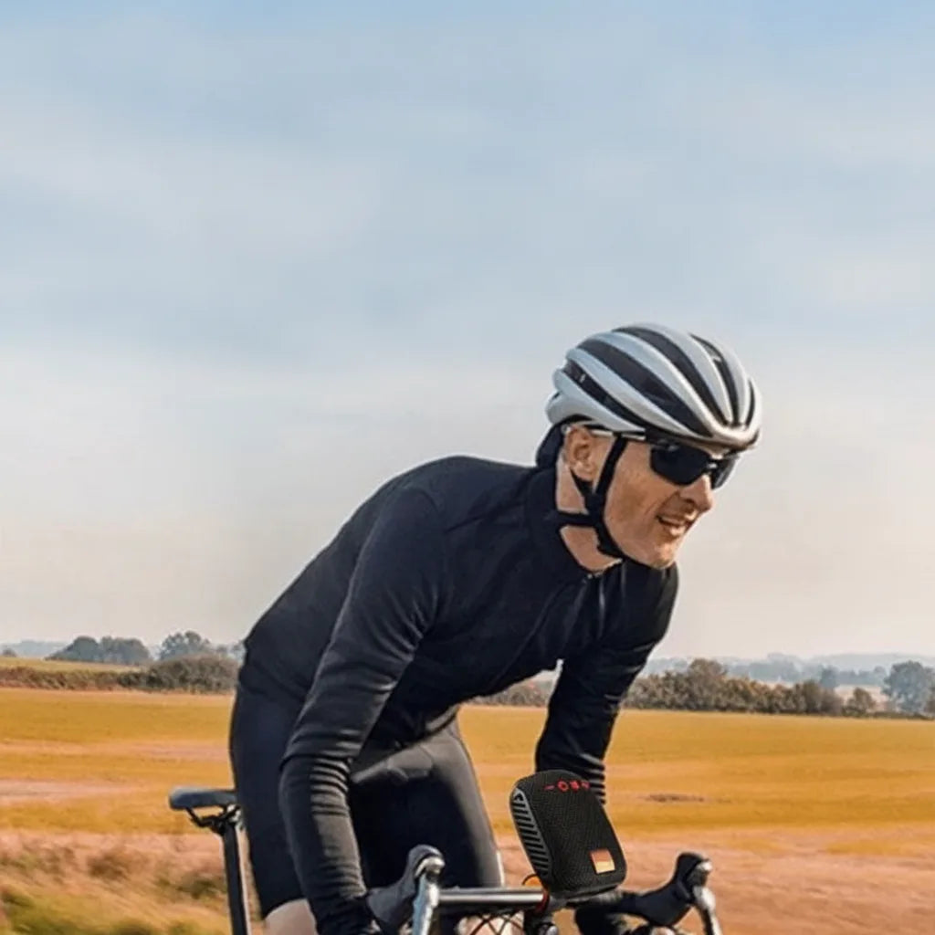Handlebar Speaker Bluetooth Waterproof Week-Long Battery