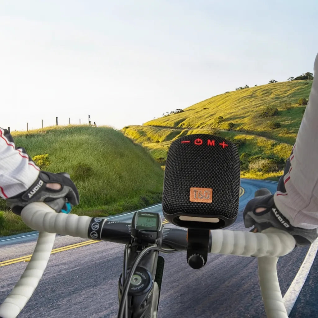 Handlebar Speaker Bluetooth Waterproof Week-Long Battery