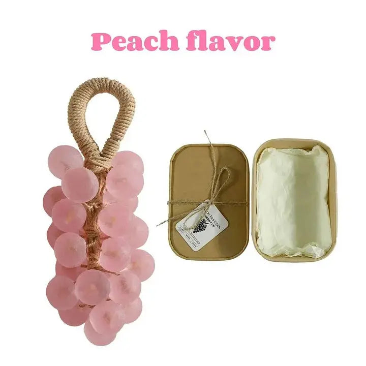 Handmade Soap Grape-Shaped Mild Formula & Sensitive Skin Friendly