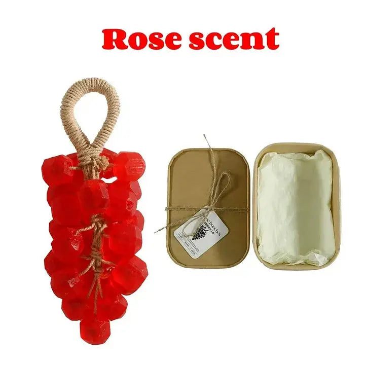 Handmade Soap Grape-Shaped Mild Formula & Sensitive Skin Friendly