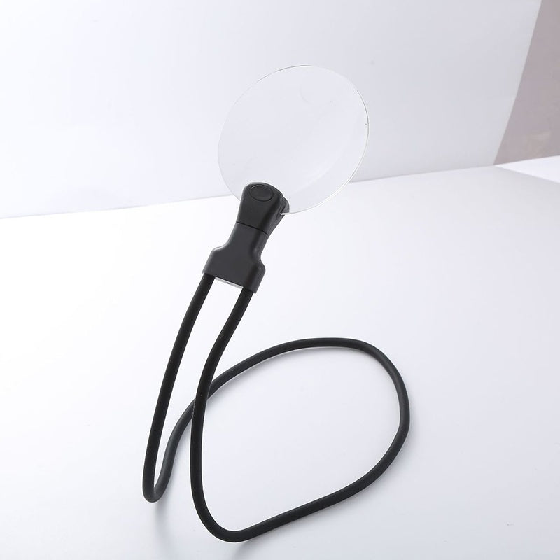Hands-Free Magnifying Glasses 5X & 10X Flexible Neck