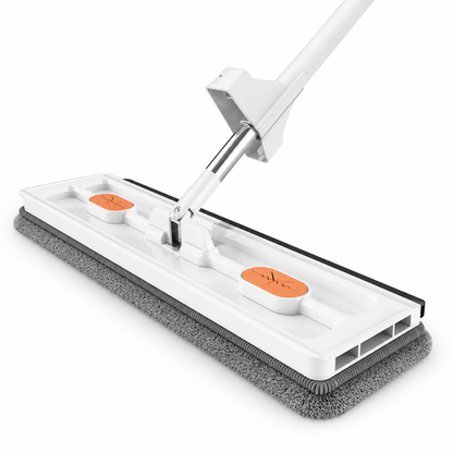 Hands-Free Self-Wringing 360° Microfiber Flat Mop