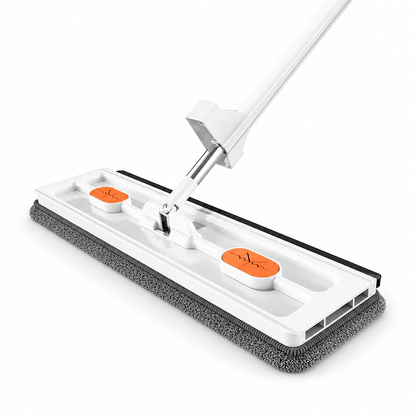 Hands-Free Self-Wringing 360° Microfiber Flat Mop