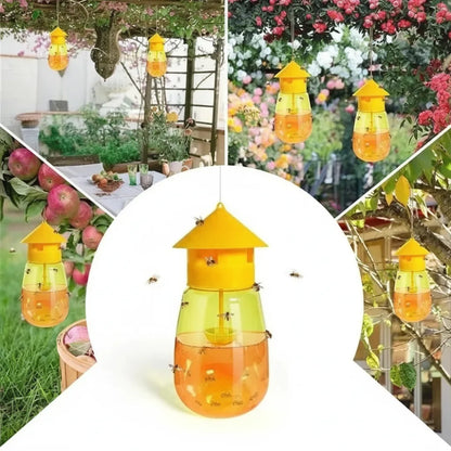 Hanging Fly Trap Fruit Fly & Wasp Attractant