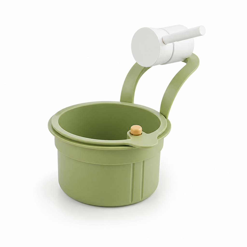 Hanging Sink Strainer Two-Part Filter & One-Click Emptying