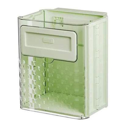 Hanging Trash Can Foldable Space-Saving Tool-Free Installation