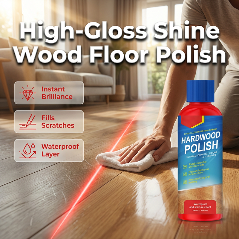 Hardwood Polish Instant Mirror Shine Waterproof & Quick Drying