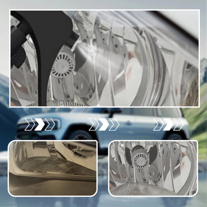 Headlight Cleaner Removes Haze & Yellowing UV Protective Sealant