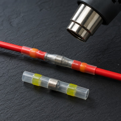 Heat-Shrink Solder Connectors Copper Core & Waterproof