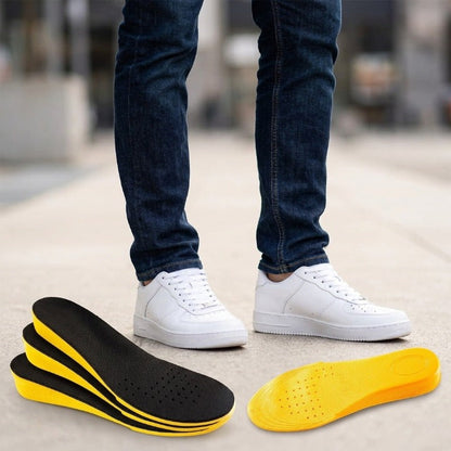 Height Increase Insoles Invisible Silicone Adjustable 1.5-3.5 cm