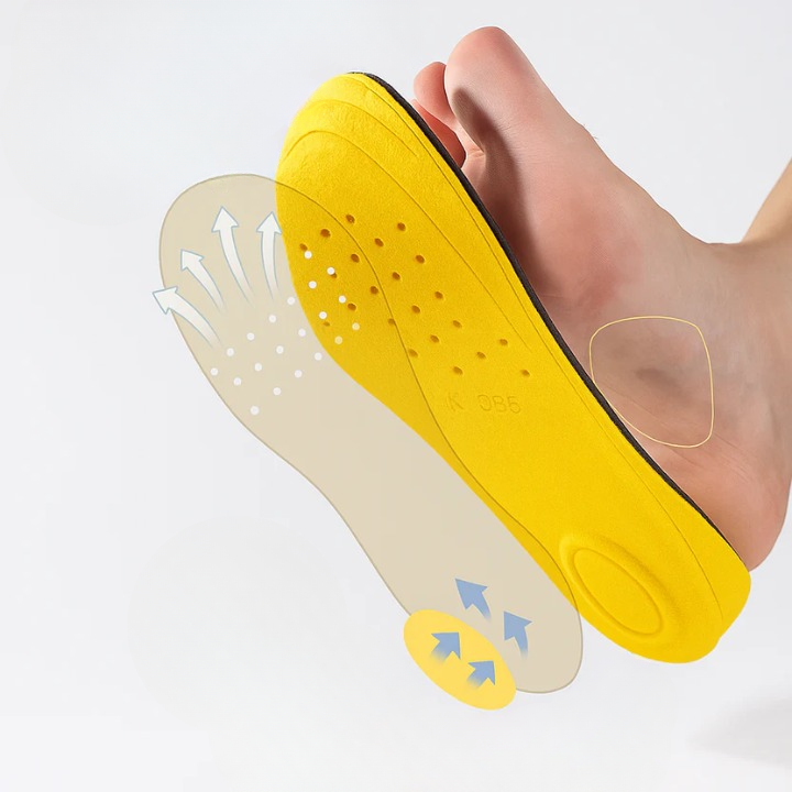 Height Increase Insoles Invisible Silicone Adjustable 1.5-3.5 cm