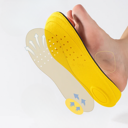 Height Increase Insoles Invisible Silicone Adjustable 1.5-3.5 cm