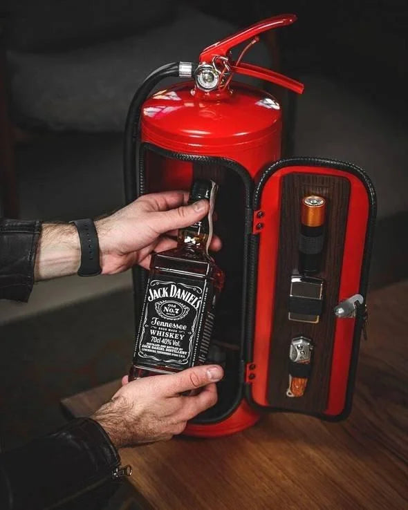 Hidden Mini Bar Fire Extinguisher Look Lockable