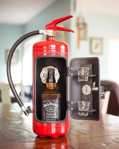 Hidden Mini Bar Fire Extinguisher Look Lockable