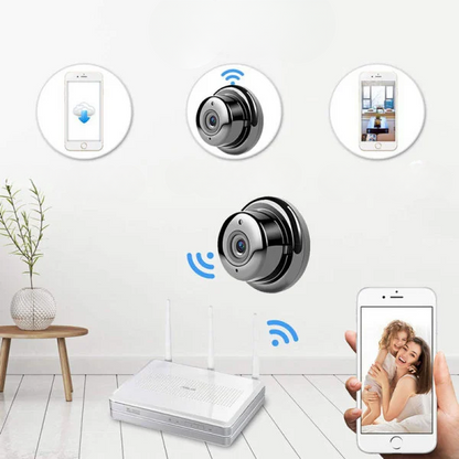 Hidden Surveillance Camera 1080p Night Vision Magnetic Mount