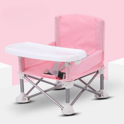 High Chair Foldable Ultralight Aluminum Frame & Polyester Seat