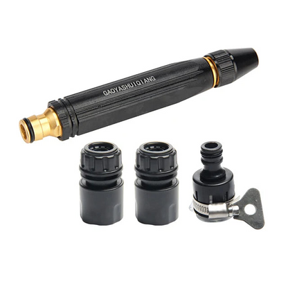 High-Pressure Sprayer 3-Mode Ergonomic Grip Fits Standard Hose