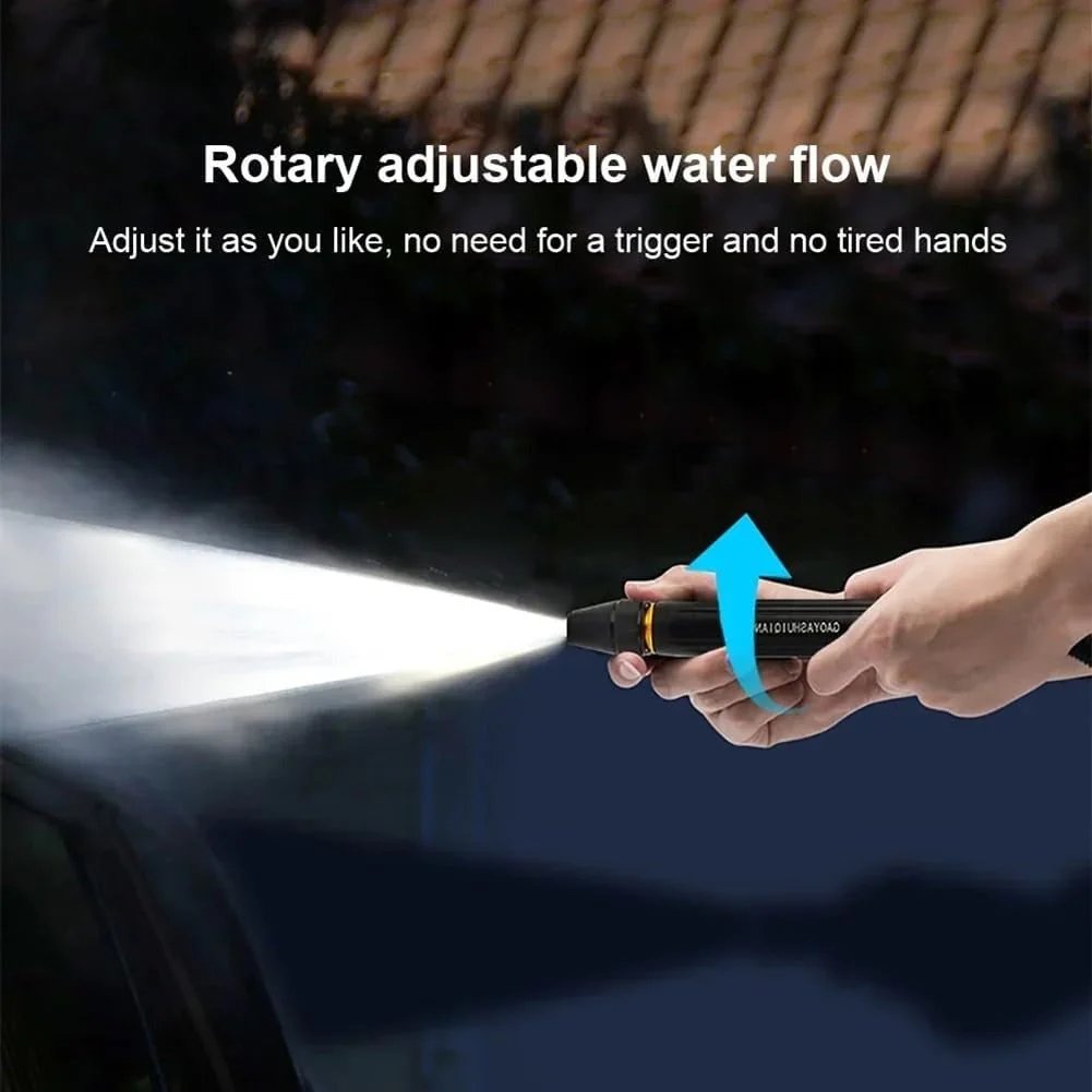 High-Pressure Sprayer Adjustable Spray Patterns Non-Slip Grip
