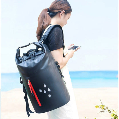 Hiking Backpack Water-Repellent Fabric Multiple Compartments Adjustable Straps