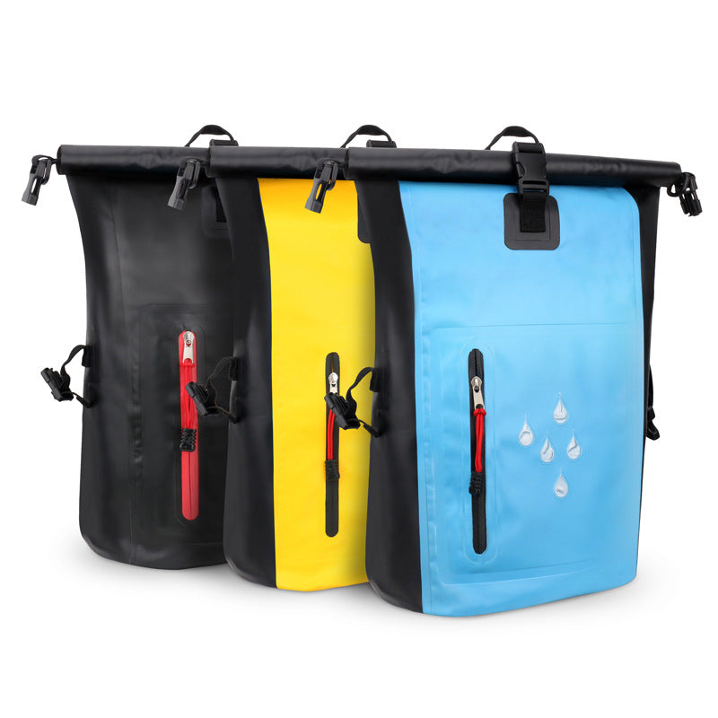 Hiking Backpack Water-Repellent Fabric Multiple Compartments Adjustable Straps