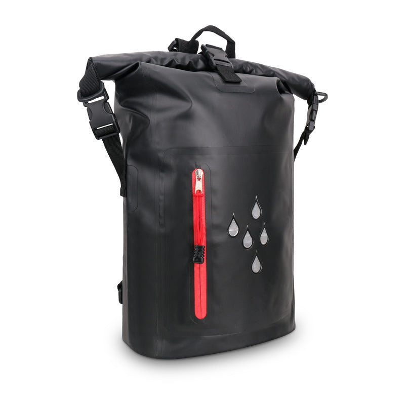 Hiking Backpack Water-Repellent Fabric Multiple Compartments Adjustable Straps
