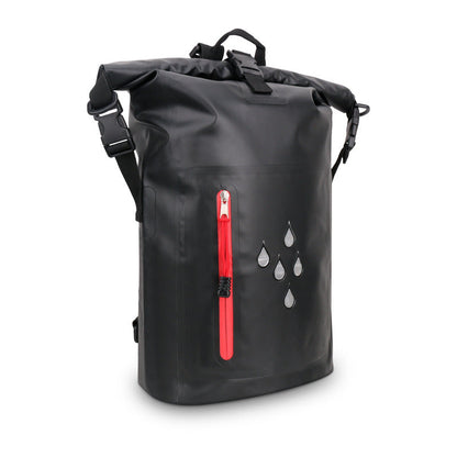 Hiking Backpack Water-Repellent Fabric Multiple Compartments Adjustable Straps