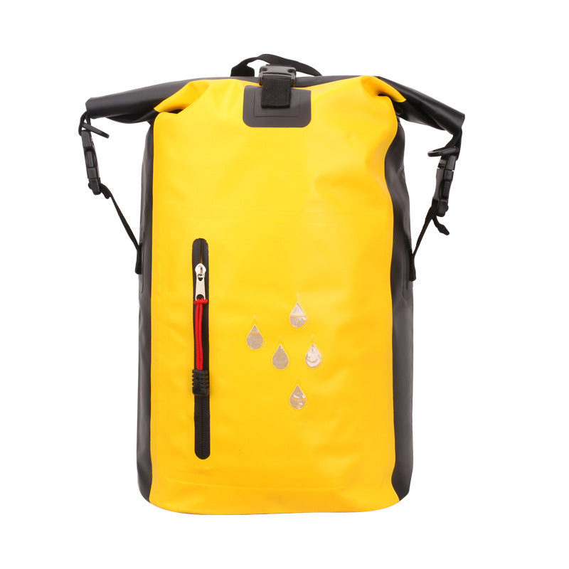 Hiking Backpack Water-Repellent Fabric Multiple Compartments Adjustable Straps