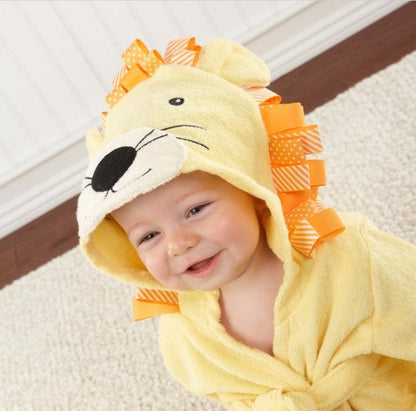 Hooded Baby Towel Organic Cotton Blend Quick Absorbency