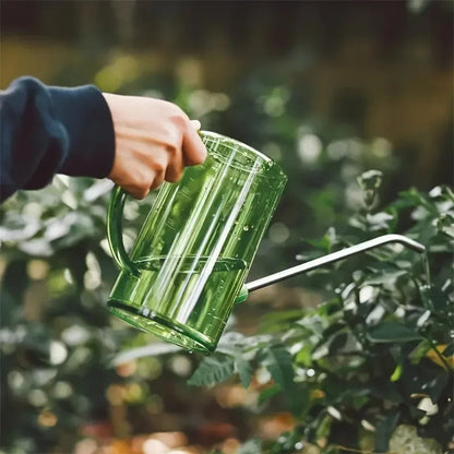 Houseplant Watering Can Long Metal Spout & Measurement Marks