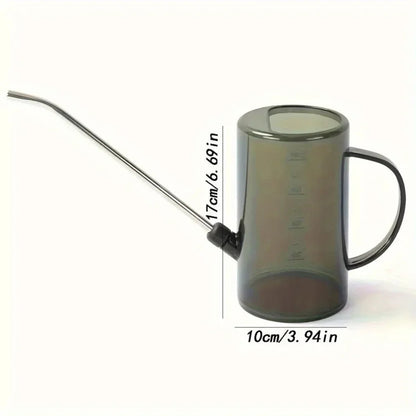 Houseplant Watering Can Long Metal Spout & Measurement Marks